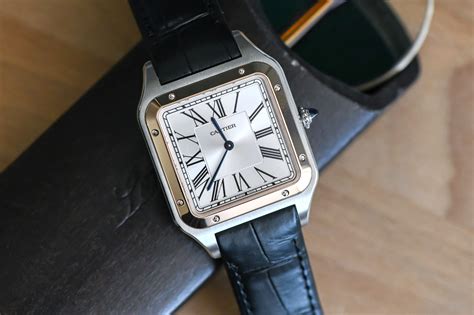 cartier santos dumont ladies watch|cartier santos dumont large model.